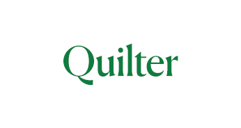 Green text Quilter logo